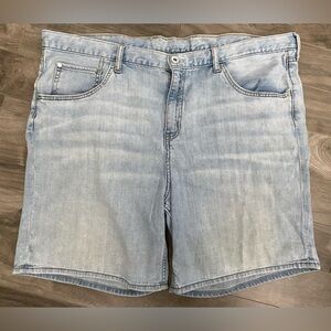 Eddie Bauer Denim Jean Boyfriend Shorts Size 16